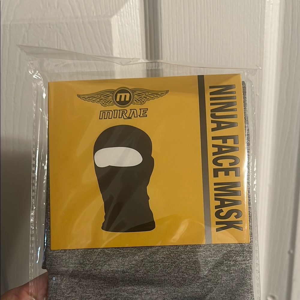 Mirae Ninja Face Mask in Gray
